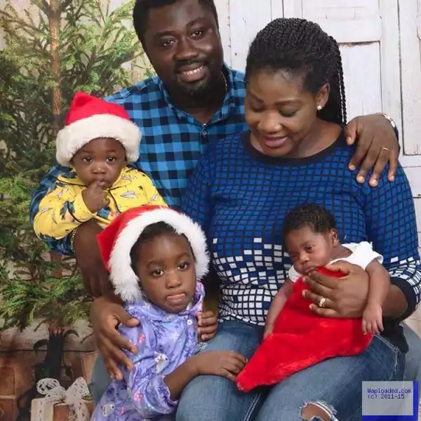Photos: Mercy Johnson Shows Off Her Little Girl For The First Time Since Giving Birth